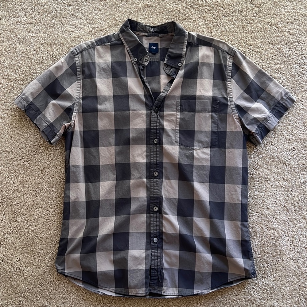 Checkered Button Down
